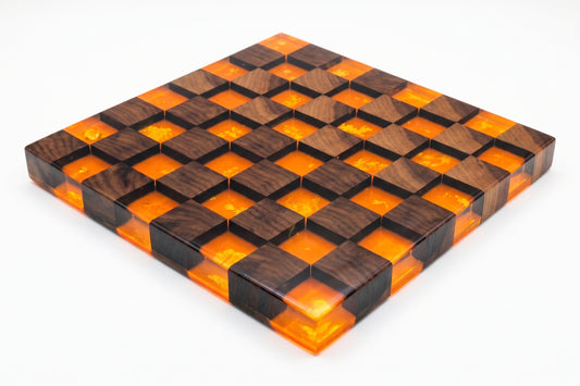 Volcanic Walnut Chessboard