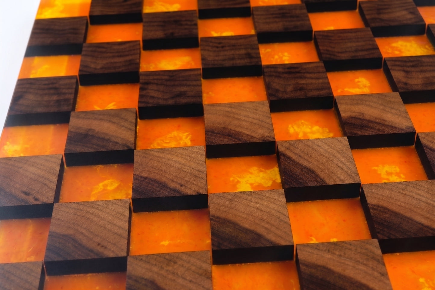 Volcanic Walnut Chessboard