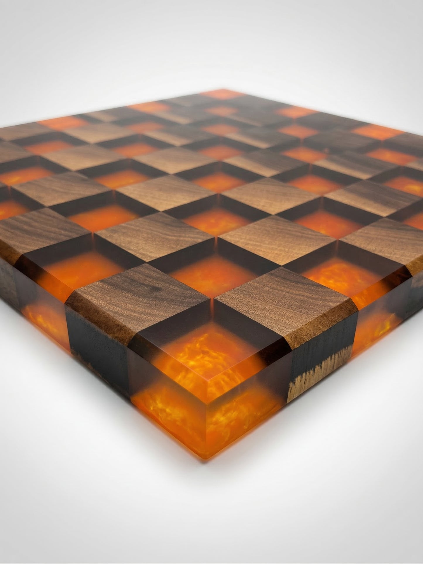 Volcanic Walnut Chessboard